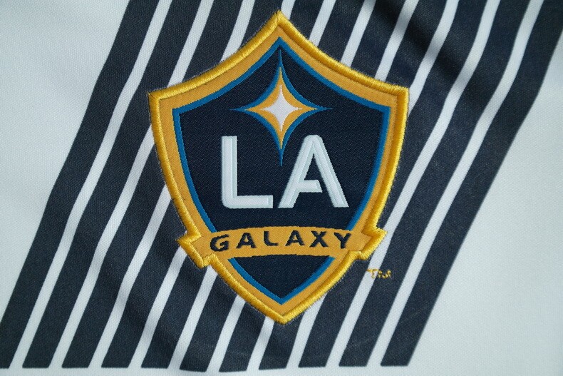La Galaxy 2014/15 Home White Jersey Shirt - Click Image to Close